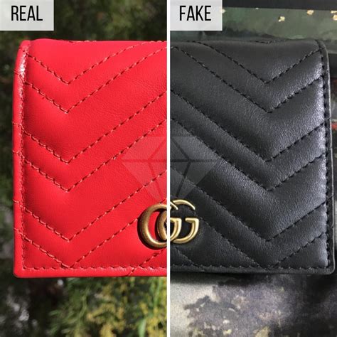 authenic vs replica gucci wallet|Gucci wallet authentic real new.